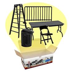Wrestling Figure Gear Special Deal #1: Solid Black Edition para figuras de ação de wrestling