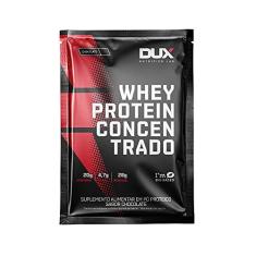 Whey Protein Concentrado Coco Sachê 28g - 20g de Proteínas por Porção - Suplementos Naturais, Suplementação Treino Academia, Ganho Muscular Hipertrofia - DUX HUMAN HEALTH