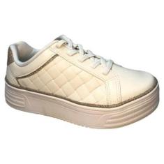 Tênis Pink Cats Flatform Glitter Juvenil-Feminino