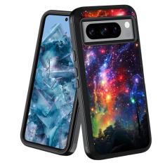 stmedazm Capa para Google Pixel 8 Pro, capa protetora de corpo inteiro resistente de grau militar [3 camadas] à prova de poeira à prova de choque para Google Pixel 8 Pro (6,7 polegadas, 2023), Galaxy