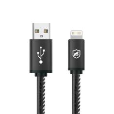 Cabo Carregamento Rápido Turbo Militar 1,5m Lightning Usba Certificado
