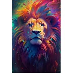 Quebra-Cabeça MDF Leões 300 peças - Coleção Tea & Amor