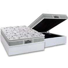 Cama Box Baú Casal: Colchão Espuma D45 Probel / Ep Próextreme Plus + Base White(138X188)