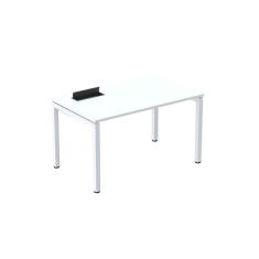 Mesa Plataforma Para Coworking 160x792 Psc160 Branco