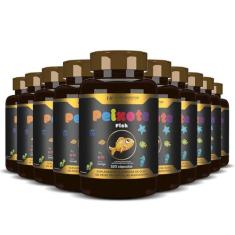 10X Peixote Omega 3 Kids Mastigavel 120Caps Hf Suplementos