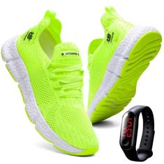 Kit Tênis Fit Xtreme Masculino e Feminino + Relógio Digital Ultra Conf