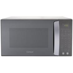 Micro-Ondas Consul 32 Litros CMS46AR, Espelhado, Inox, Cinza Espelhado