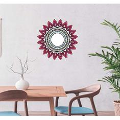 Adesivo de Parede Mandala Zen tamanho 50cm x 50cm mod375