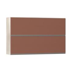 Armário Basculante Duplo Luciane 120cm 2 Portas Luci