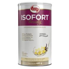 Kit 2X: Isofort Beauty Whey Protein Baunilha Vitafor 450g