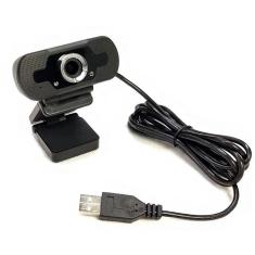 Webcam Para Computador Full Hd 360° Usb Com Microfone Profissional 1080p