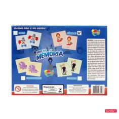 Jogo da Memória Infantil de Madeira Circo 24Pçs Aquarela