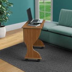 Escrivaninha Dobrável com Rodízios C27 Dalla Costa Freijó