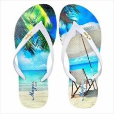 Chinelo Praia Feminino Cadeiras Magicc Bolsas-Feminino