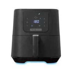 Fritadeira Elétrica Digital Sem Óleo Black Decker 7L AFD7Q, Preto, 220
