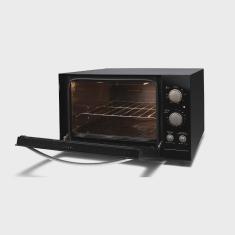 Forno Elétrico Bancada Fischer 44 Litros Fit Grill com Dourador Preto - 127 Volts