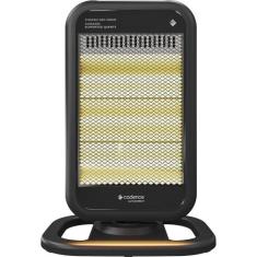 Aquecedor Cadence Halógeno Lumiconfort AQC315, Preto, 220V
