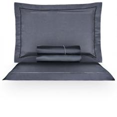 Jogo de Cama Casal 300 Fios Ponto Cheio Lázio  - Linha K