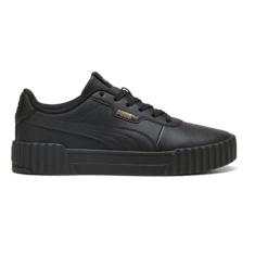 PUMA Tênis feminino Carina 3.0, Puma Preto/PUMA Dourado, 36