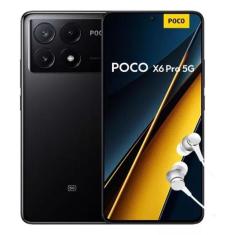 Smartphone Xiaomi Poco X6 Pro 5G 256GB 8RAM  ( NFC ), Preto