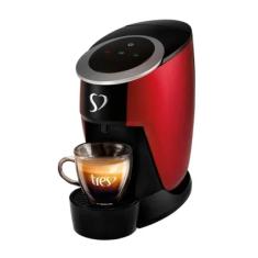 Cafeteira Expresso Três Corações G2 Touch, Vermelho - 110v