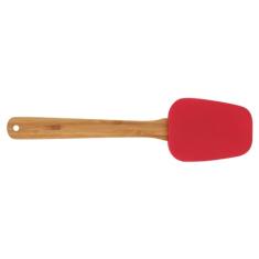 Mor - Espátula Oval Silicone e Bamboo