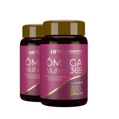 2x OMEGA 3 6 9 MULHER 120CAPS HF SUPLEMENTOS - HF SUPLEMENTS