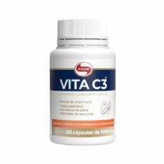 Kit 2X: Vita C3 Vitamina C 1000mg Vitafor 60 Cápsulas