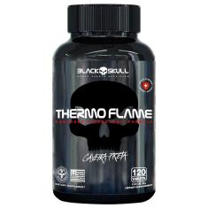 Termogênico Thermo Flame Black Skull - 120 Tabletes-Unissex
