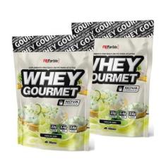 Kit 2X Whey Protein Gourmet 907g Refil - FN Forbis Nutrition-Unissex