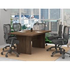 Mesa Reunião para Escritório ME4119 Nogal - Tecno - Tecno Mobile, Noga