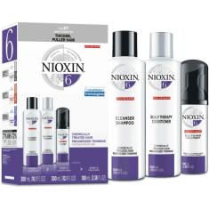 Kit Nioxin 6 System Shampoo Condicionador E Tratamento