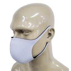 Máscara Anatômico Lavável Neoprene Cor Branco - 3 uni Ideal Produtos Ortopédicos 
