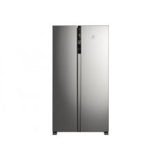 Geladeira/Refrigerador Electrolux Frost Free - Side By Side Cinza 435L