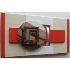 Quadro Abstrato 55x100cm - Josue Quadros