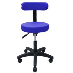 Mocho Odontólogico Sofia - Base Preta - Maiart, Azul