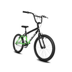 Bicicleta Infantil Passeio Aro 20 KOG CrossX Freio V-Brake Cor:Verde Degrade + Branco