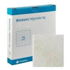 Curativo Biatain Alginato de cálcio e prata 15x15 Coloplast