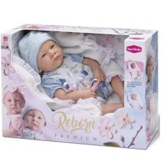 Boneca reborn premium menino 889 bambola