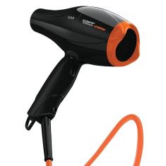 Secador De Cabelos Taiff Titanium Colors Com Emissão De íons Motor Ac Profissional 2100w Preto Com Laranja 220v