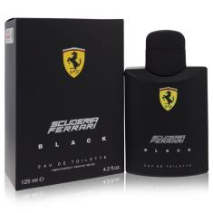 Perfume Masculino Scuderia Black Ferrari 125 Ml Eau De Toilette