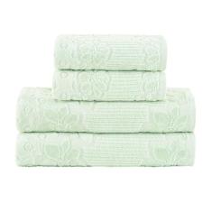 Kit Jogo De Toalhas Buddemeyer 4 Peças Banhão e Rosto Lollipop 100% Al