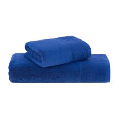 Jogo 2 peças de Toalhas Buddemeyer Hannah Intense Air Banhão Turquesa 