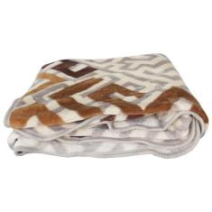 Cobertor Casal Kyor Plus Jolitex Zurique 180x220CM, Bege, Casal