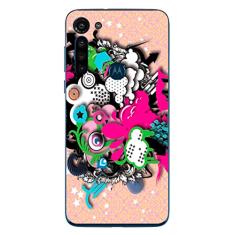 Capa Adesivo Skin104 Verso Para Motorola Moto G8 Power 2020