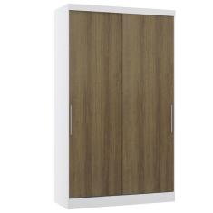 Guarda Roupa Modulado 134,50cm 2 Portas de Correr Alpes Luciane Móveis