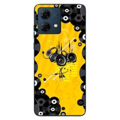 Capa Adesivo Skin354 Verso Para Motorola Moto G84
