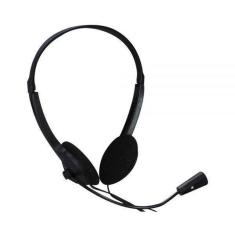 Fone De Ouvido Estéreo P2 Xc-Hs12 Microfone Preto - X-Cell