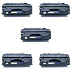 Kit 5x Toner Compatível Ce505x Cf280x P2055 M401 2055 I 6.9K