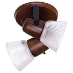 Spot  Muller Country 2 Lâmpadas com Tulipa Envelhecido 012E - LUMINARI